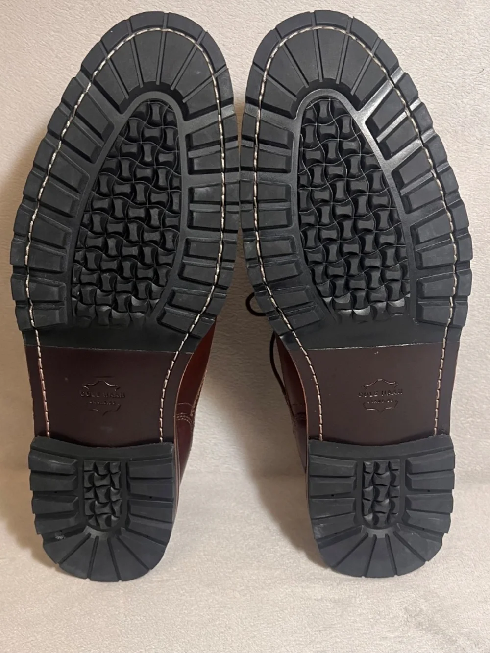 New Cole Haan Grand 360 Men’s Brown Leather Derby Oxford Dress Shoes Size 13 M